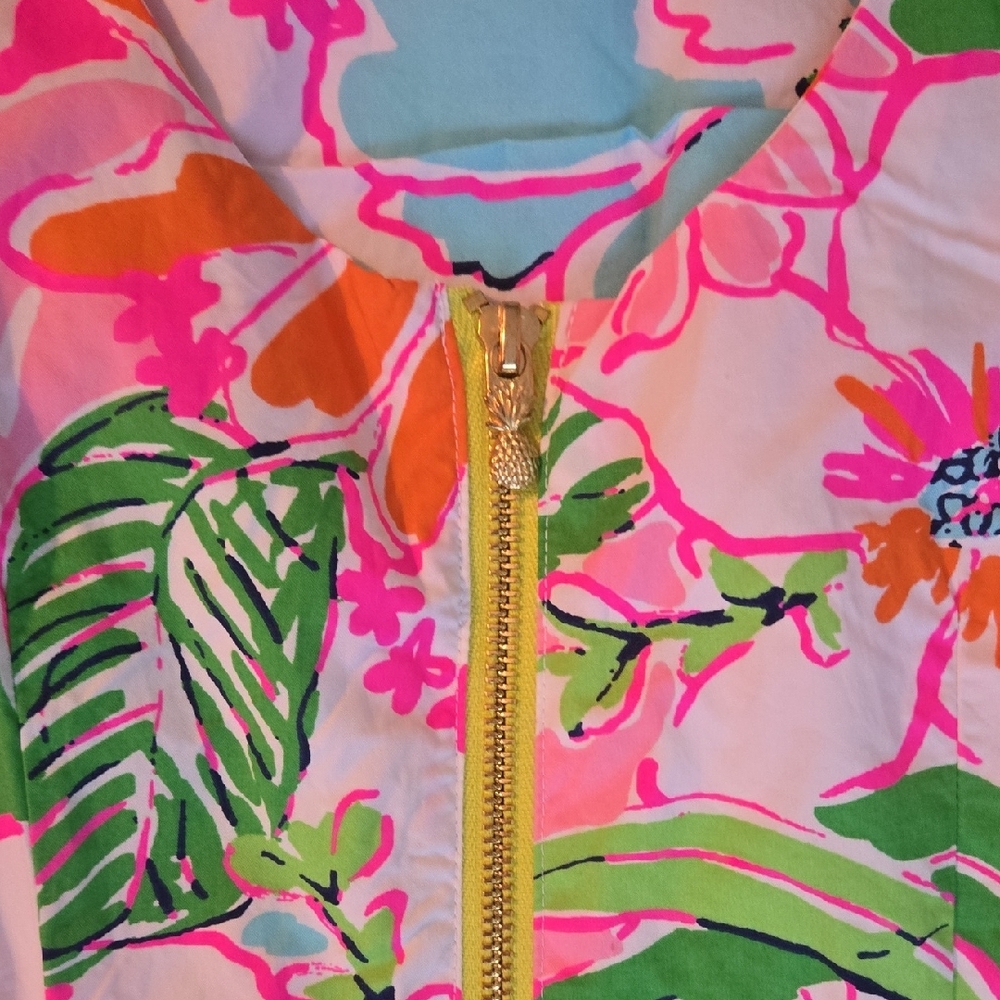 Lilly Pulitzer for Target Floral Dress - Pink, Green, Blue - Picture 6 of 7